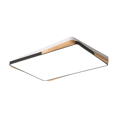 Cuican Modern Led Wood Ceiling Light Nordic With Remote Control