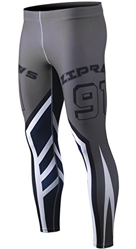 Zipravs MMA Bjj Compression Tight Pants Exercise Workout Long Pants For Unisex