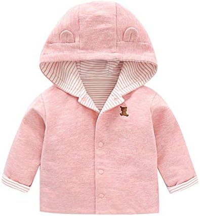 リングルー カーディガン 子供 長袖 綿 ベビー服 フード付き アウター かわいい 男の子 女の子 トップス 男女兼用 キッズ ジャケット おしゃれ 子ども服 ジャンパー 前開き パーカー