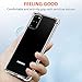 Matone for Samsung Galaxy S20 Plus Case, Crystal Clear Slim Protective Cover with Reinforced Corner Bumpers, Flexible Soft TPU Anti-Scratch Case for Samsung Galaxy S20 Plus