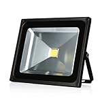 LEDMO 50W LED Flood Lights, Waterproof IP65 for outdoor, Daylight White, 6000K, 4000lm, 250W Halogen Equivalent, Security Lights, Floodlight