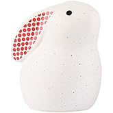OULIGET Ceramic White Rabbit,Rabbit Ornament,Ceramic Craft Easter Rabbit Figurines,Ceramic Decorations Rabbit,Statue Home Layout Decor Desktop Decor,Set of 1.