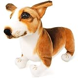 VIAHART Caerwyn The Bent-Knee Pembroke Welsh Corgi | DISCOUNTED DUE TO SOFT UNSTEADY LEGS | 18 Inch Large Welsh Corgi Dog Stuffed Animal Plush Dog | by Tiger Tale Toys