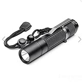 LED Flashlight, Astrolux 1600lm Zoomable Focus 7/4 Modes 3D Waterproof Adjustable Portable Torch With 18650/18350 Extenion Tube ( Battery Not Included )