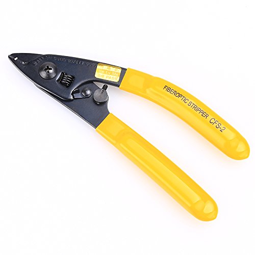 FTTH Fiber Optic Tool Kit 18 in 1 with Fiber Optical Power Meter and 1mW Visual Fault Locator and Cable Cutter Stripper Tool SKL-6C Fiber Cleave Multi-function Equipment Tool