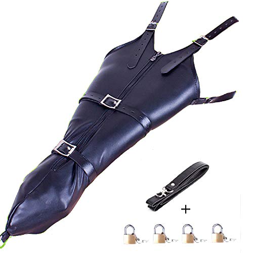 Binding Restaint Double-Shape Arm Belt – Back Adjustable Soft Leather Arm Bondage, Sex Toys, for Unisex Adults Couples, BDSM/LGBT,Costume Bondage Adult Sex Toys Suit