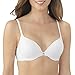 Vassarette Women's Silken Heather Demi T-Shirt Bra 75247, White Ice, 36A