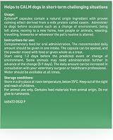 Zylkene Calming Supplements for Medium Dogs 225mg 20 capsules view 2