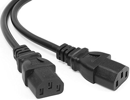 Mytlp Single C14 to Dual C13 Short Power Y Type Splitter Adapter Cable Cord, Black - Image 4