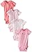 Gerber Baby Girls' 4 Pack Variety Onesies