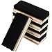 Leinuosen 5 Pack Felt Eraser Chalkboard Wool Eraser Dustless Blackboard Eraser for Chalk and Dry-erase Board Cleaning