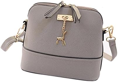 Clearance! FDelinK Women's Messenger Bags Fashion Vintage Small Shell PU Leather Handbag Shoulder Bag