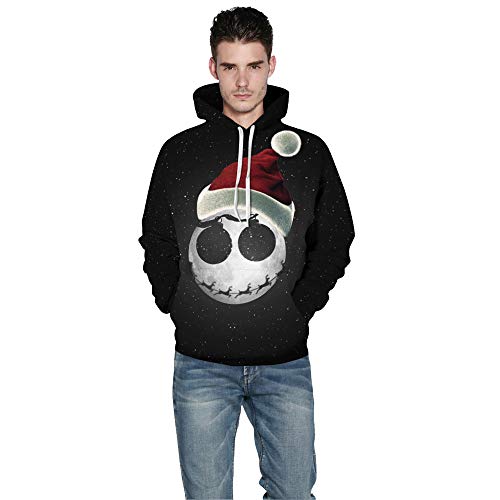 Farmerl Men Women Sweatshirts 3D Christmas Print Long Sleeve Couples Hoodies Blouse