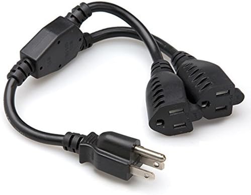 Amazon Com Amamax 14 Inches Heavy Duty Ac Power Cable Splitter