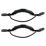Amarine-made 2 Side Mount Carry Handles W/Paddle Park Bungee for Kayak(One Pair)
