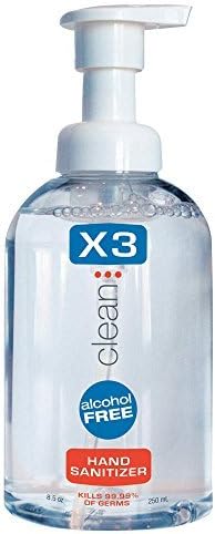 Hand Sanitizer, Size 8.5 oz., Foam by X3 Clean
