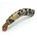 Meilliwish Noble Leopard Banana Hair Clip 1 PCS(H09)(Brown)