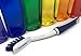Clean Piggies Dirty Cubicle Grime Slicer Tile Brush with Handle Heavy Duty, Mini, Corner Best for Scrubbing & Cleaning Grout, Ceramic, Stone, Tiles, Joints - Bath, Tub, Pool, Shower, Wall, Floor