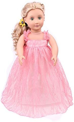 Wensltd Clearance! Doll Clothes for 18 Inch Dolls Pretty Lace Dress Fits American Girl Dolls