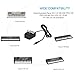 BENSN DC Adapter 9V Charger 10 Ft Power Cord for Casio Keyboard WK-110 WK-200 WK-210 CTK-720 CTK-2100 LK-43 LK-100, Replacement Power Supply for Casio AD-5 AD-5UL AD-5MU (Inner - Negative)
