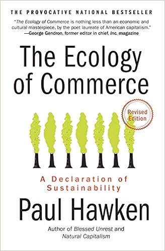 The Ecology of Commerce 
- A Declaration of Sustainability -

Author: Paul Hawken  
2010 edition