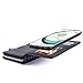 TabPow Moto Z Play Droid Case, Weave Zipper Cash Slot, Card Slots, Button Snap, Flip PU Leather Wallet Case Cover With Detachable Magnetic Hard Case For Motorola Moto Z Play Droi - Weave Black