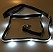 BLAZIN Light Up Dog Leash LED - 1,000 Feet of Visibility - USB Rechargeable Waterproof Glow in The Dark Dog Leash - 6 Foot, Black