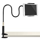 Tryone Gooseneck Tablet Stand, Tablet Mount Holder for iPad iPhone Series/Nintendo Switch/Samsung Galaxy Tabs/Amazon Kindle Fire HD and more, 38in Overall Length