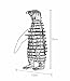 Paper Maker DIY Cardboard 3DJigsaw Puzzle Penguin Model Toys for Child