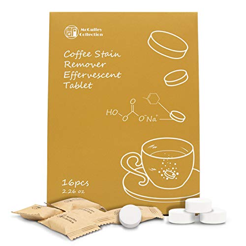 McGuffey Coffee Residue and Tea Scale Cleaning Tablets,thermos cleaner