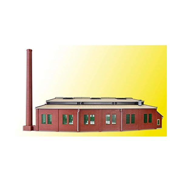 Vollmer 45754 Ringlokschuppen mit Türschließer