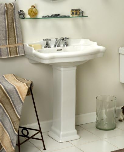 Barclay Stanford 660 8 Inch Widespread Vitreous China Pedestal