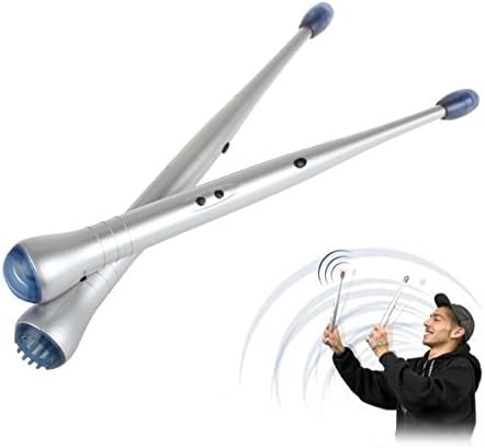 HOT SALE Electronic Drumsticks Create Drum, Crash & Snare Sounds with Sensitive Tip + Built-in Speaker