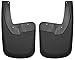 Husky Liners Custom Mud Guards | Fits 2009 - 2024 Dodge Ram 1500 (19-24 Classic Body Only) 2011 - 2018 Ram 2500/3500 w/OEM Fender Flares | Rear, 2-pc Black - 57161