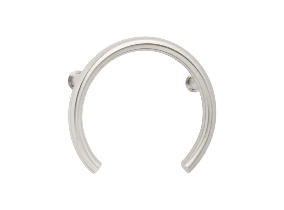 Photo 1 of 12-inch Huntington Shower Valve Grab Bar Front Mount, ADA Compliant, Polished