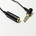 Replacement extension Audio Cable Cord for Bose On-ear Triport on Ear Headphones / Bose Audio Headphone Cable for QC2 / QC15 / QC3 / QC25 Headset - 3 Feet / 1 Meter - Black