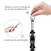 MARNUR Electric USB Arc Lighter Rechargeable Fodable Candle Lighters No Spark & Smell with Safety Lock and Auto Shut-Off for Kitchen Camping and Barbecue