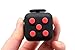 #1 Best Selling Fidget Cube | Best Reliever of Stress And Anxiety for Children and Adults | Anxiety Attention Toy | Black Red Cube