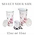 Willow & Everett 16oz Double-Walled Ceramic Tea Cup with Infuser and Lid. Tall Coffee Mugs - Magnolia Finish