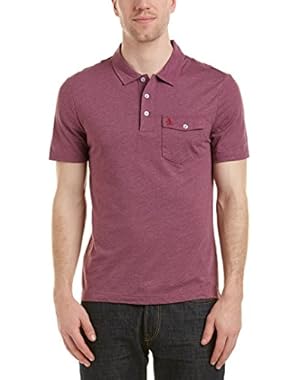 Mens Smack Heritage Slim Fit Polo, S, Purple