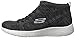 Skechers Sport Women's Energy Burst Demi Boot Sneaker,Black/White,8 M US
