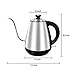 Electric Gooseneck Pour Over Kettle for Drip Coffee and Tea, Built-in Thermometer, Auto Shut Off, 1.0L