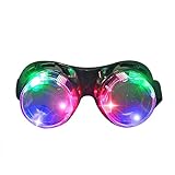 DX DA XIN LED Light up Goggles Glasses Mad Kids Scientist Goggles Costume Retro Steampunk Rave Goggles for Kids Boys Girls Adults