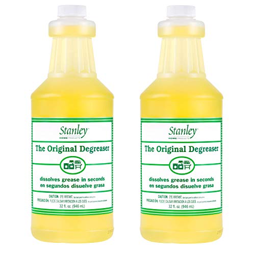 Stanley Home Products Original Degreaser - Removes Stubborn Grease & Grime - Powerful Multipurpose Cleaning Solution for Home & Commercial Use (2 Pack) (Best Homemade Laundry Detergent For He Washers)