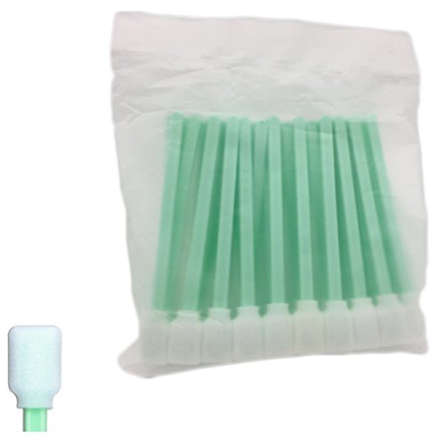 Cleanmo 5" Large Rectangular Solvent Foam Tip Cleaning Swab, Pack of 50, for Printer Print Head,Roland, Canon, Epson, HP, Mutoh, Mimaki, Inject/Thermal Printer - Thumbnail 3