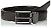 Calvin Klein Men's Semi Shine Reversible Dress Belt, Black/Brown, 32