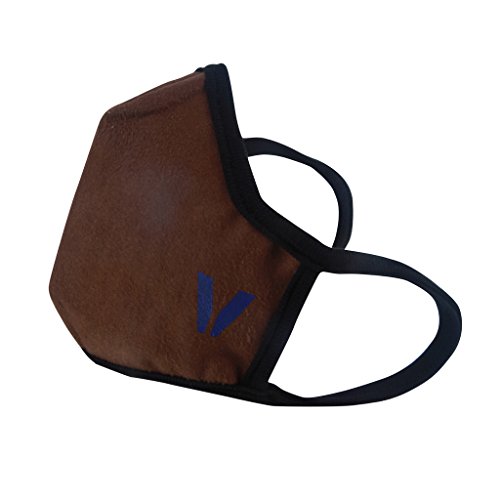 Vogmask Brown CV N99 Carbon Filter and Exhale Valve / Large (over 120 lbs)