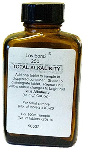 Lovibond Total Alkalinity Tablet Count Bottle 250 tablets
