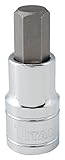 Titan 15612 1/2-Inch Drive x 12mm Hex Bit Socket