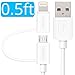 Apple MFi Certified Lightning Cable - Skiva USBLink Duo Short 2-in-1 Sync and Charge Cable (6